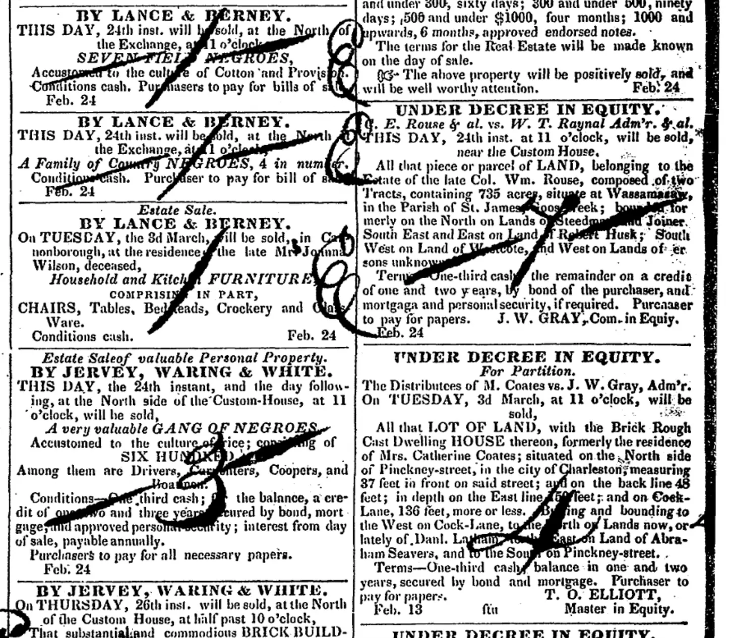 How a grad student uncovered the largest known slave auction in the U.S. - Vimarsana News