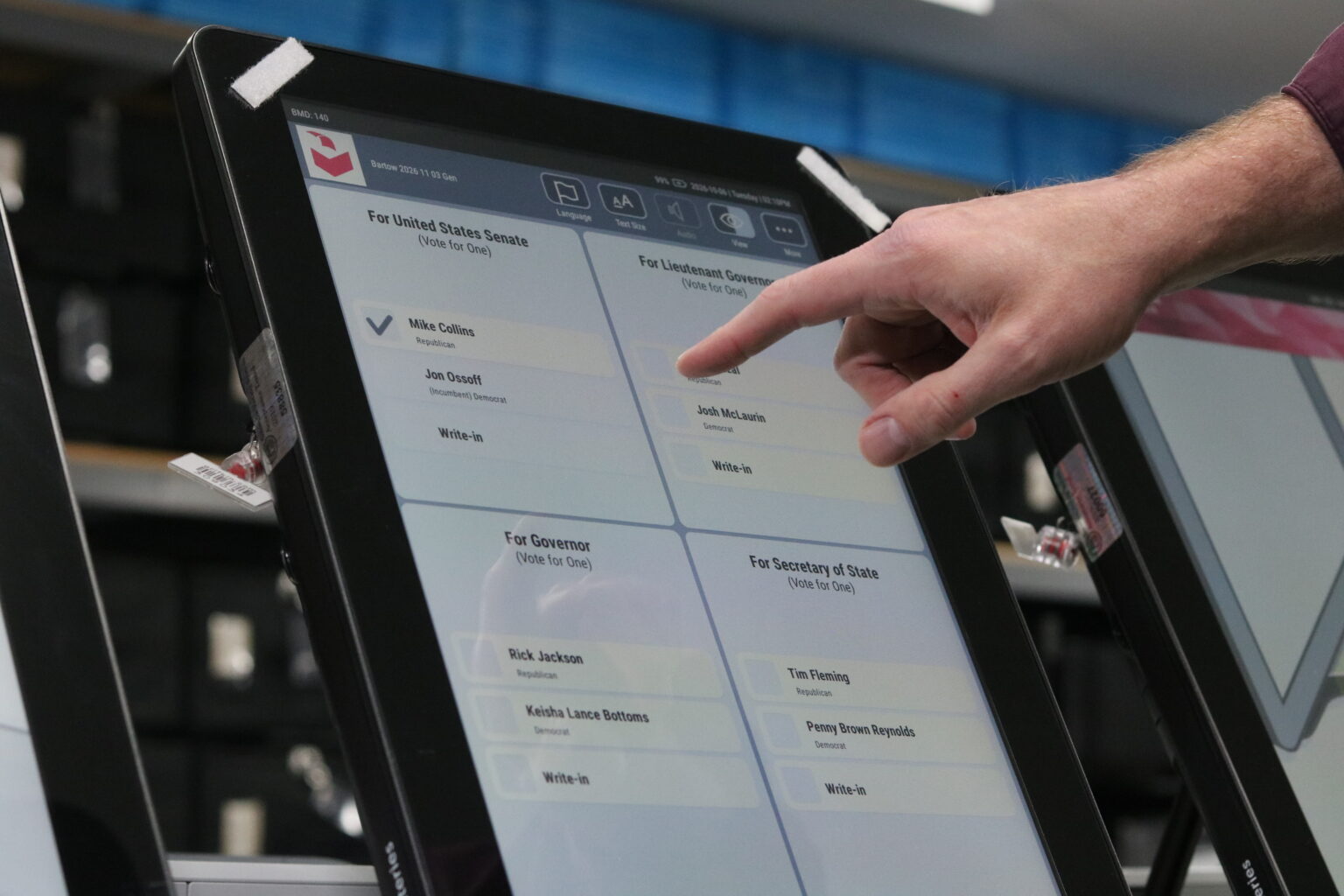 Election workers prep for early voting as talk of DOJ ‘intervention’ leaves advocates unsettled
