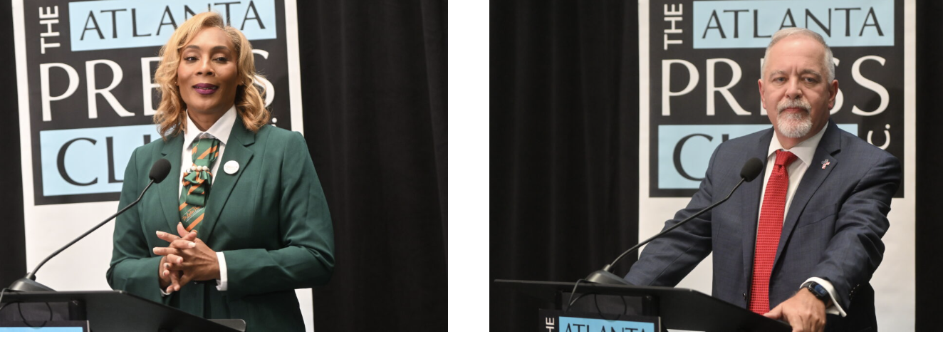 Georgia School Superintendent: Richard Woods, Lydia Powell